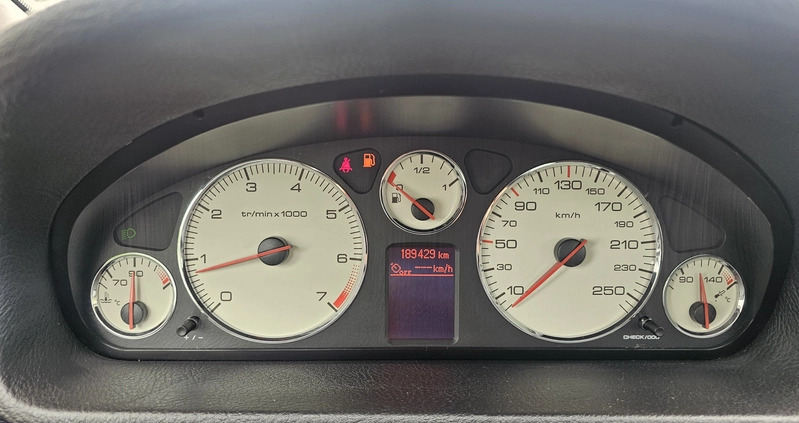 Peugeot 407 cena 11950 przebieg: 189000, rok produkcji 2006 z Czechowice-Dziedzice małe 232